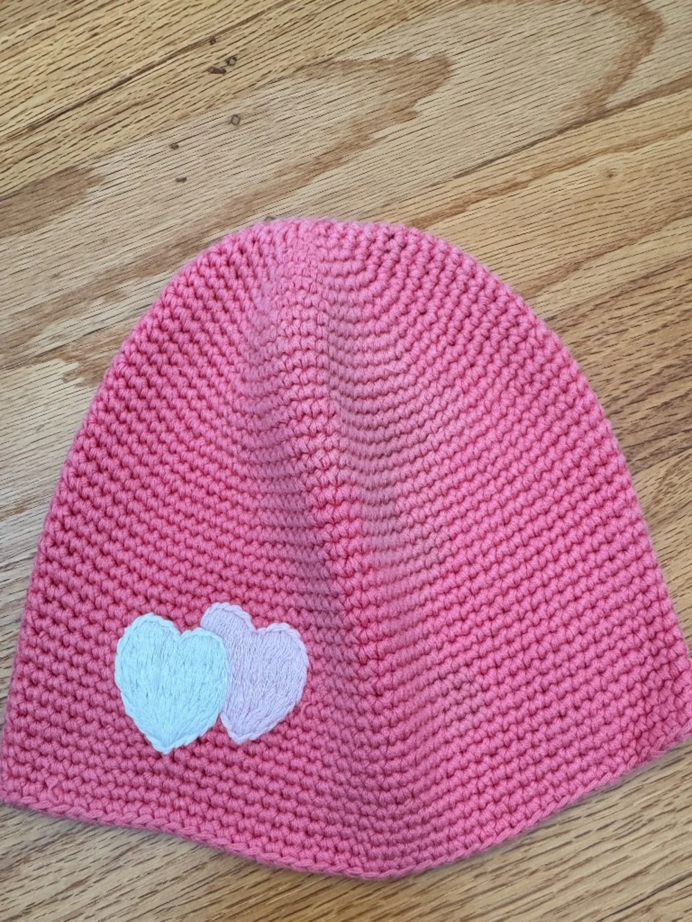 Pink Hat and Black Gloves for Girl